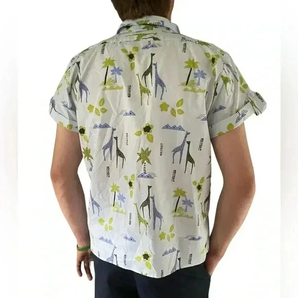 TICKETS TOP SHIRT lightweight giraffe p-p 21 inches - Picture 2 of 4